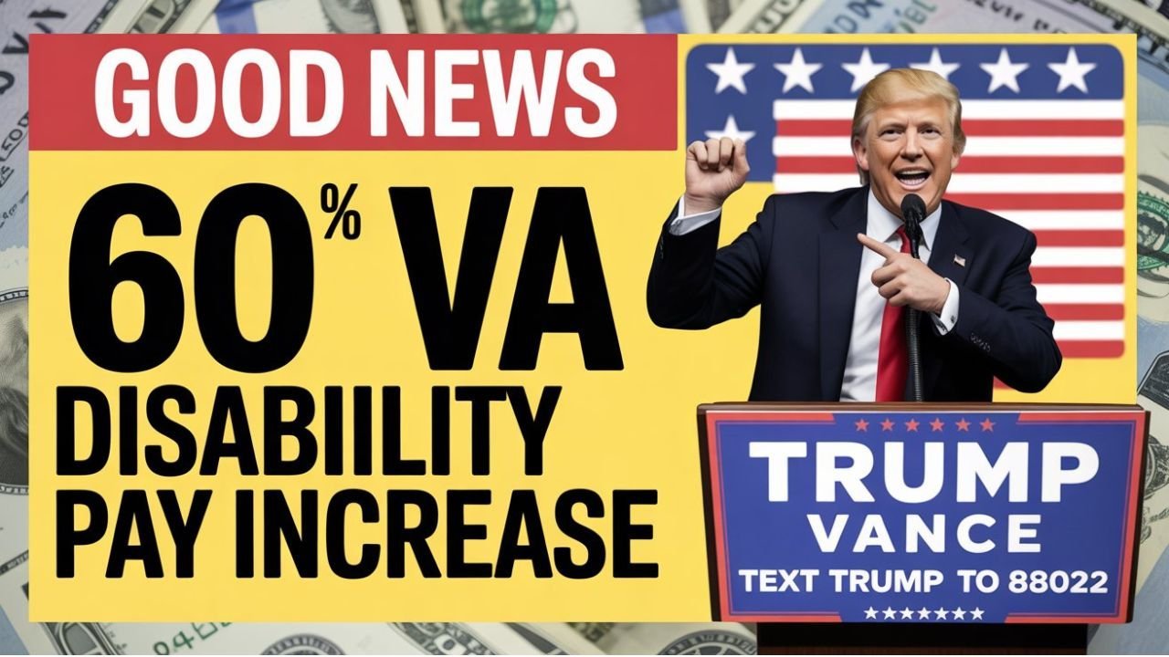 60 VA Disability Pay Increase