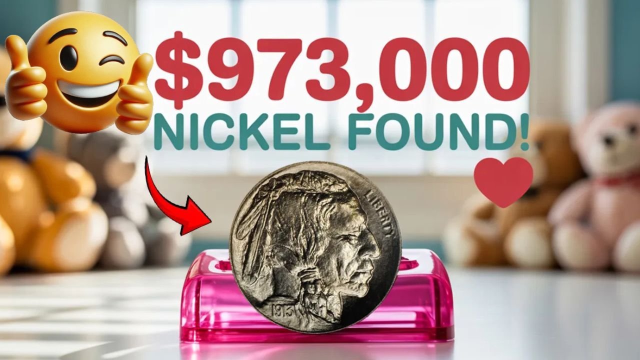 $973,000 Buffalo Nickel Found in a Child’s Toy Cash Register
