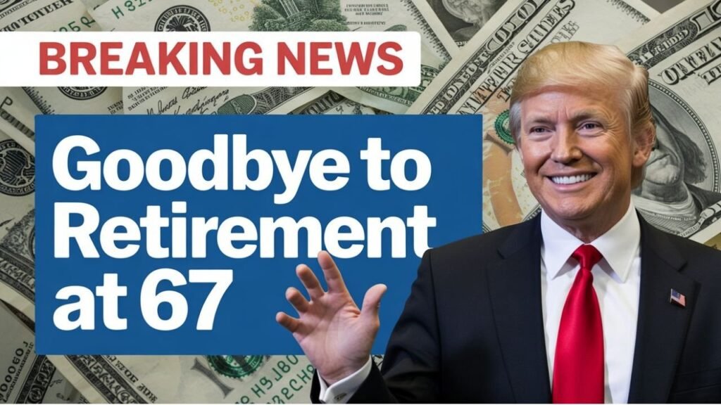 Goodbye To Retirement At 67