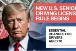 New U.S. Driving License Rule for Seniors Begins August 2025