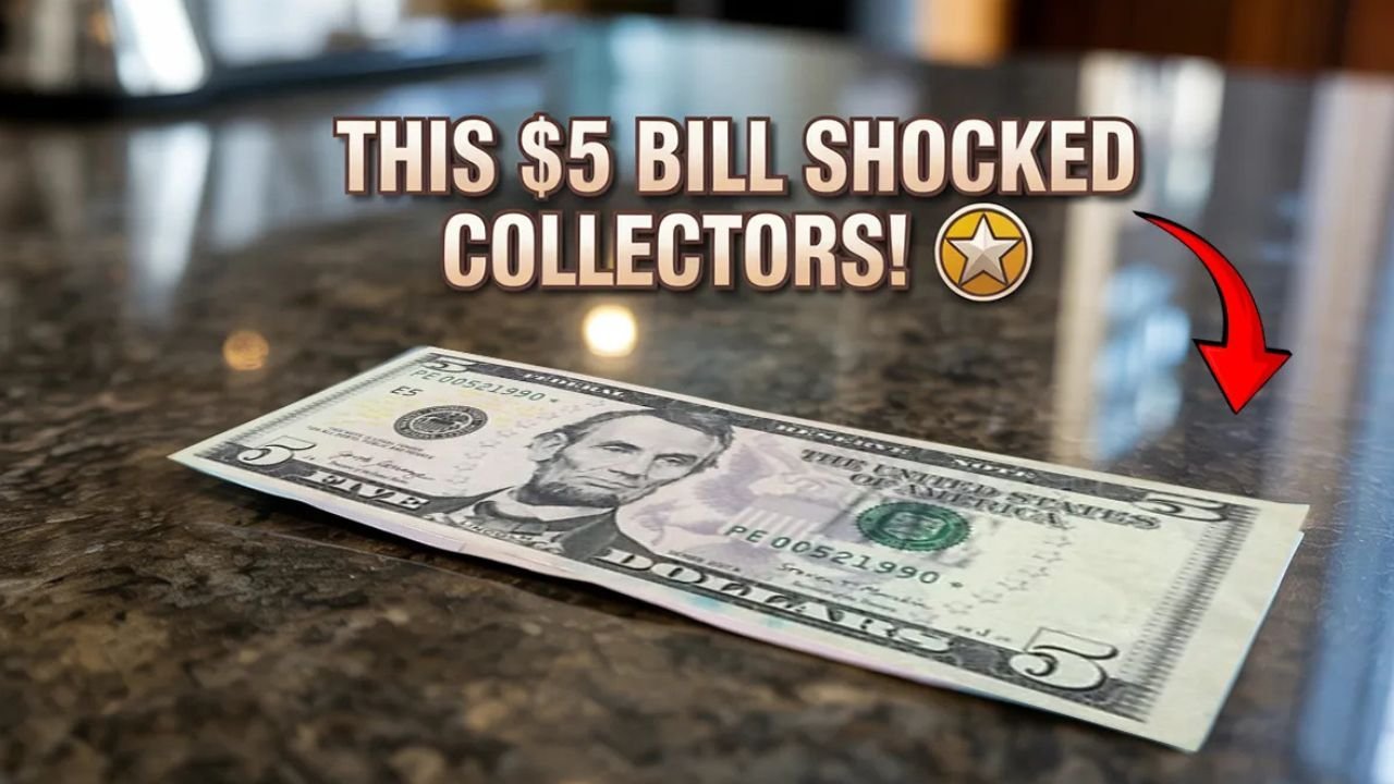 This $5 Bill With a Star Note and Radar Serial Is Turning Heads at $659,000