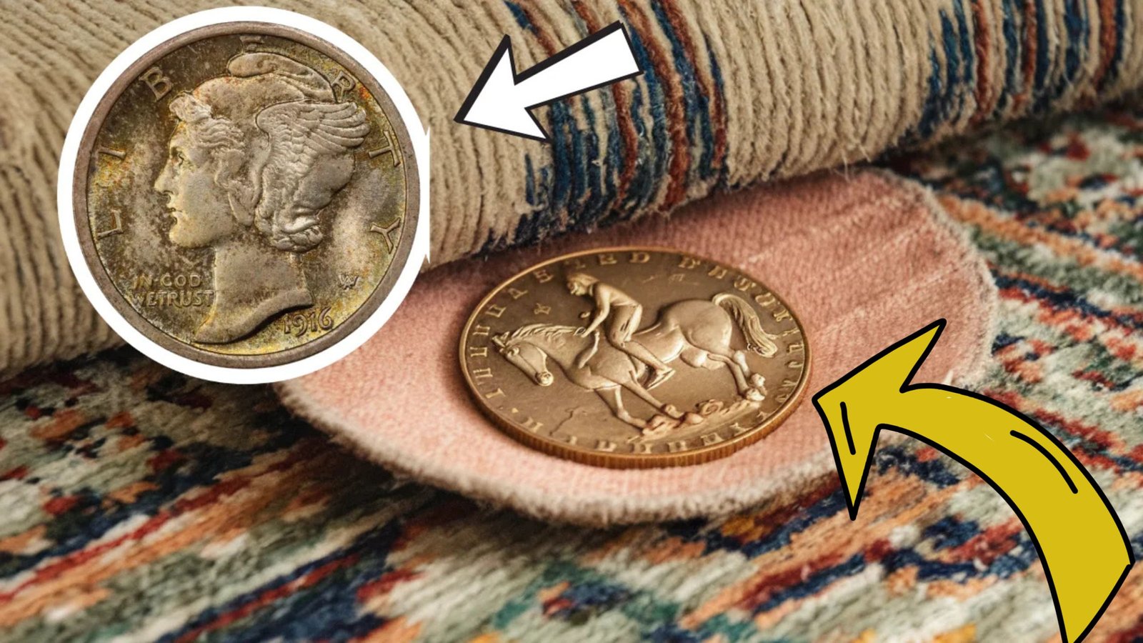 This Coin Hidden Beneath Carpet Padding for 40 Years— It’s Worth Thousands