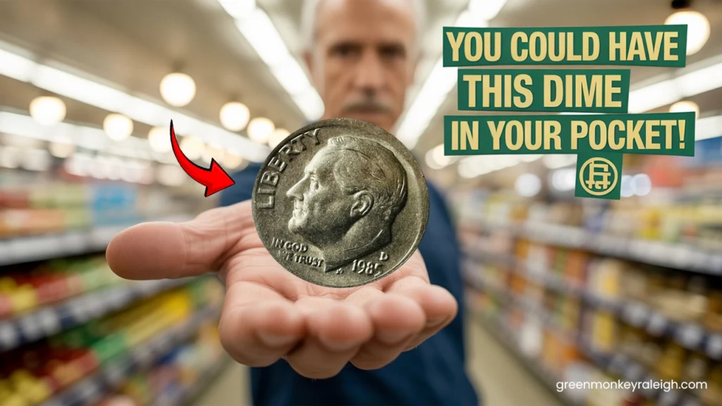 Roosevelt Dime With Broadstrike Error Found in Change — Worth More Than a 1-Ounce Gold Bar